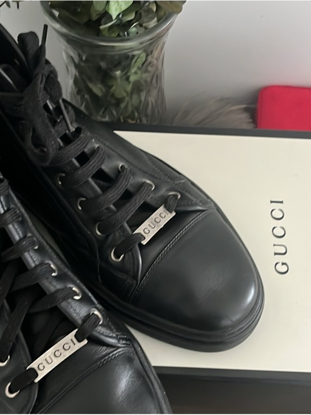 Genuine Gucci leather shoes size Men’s 9